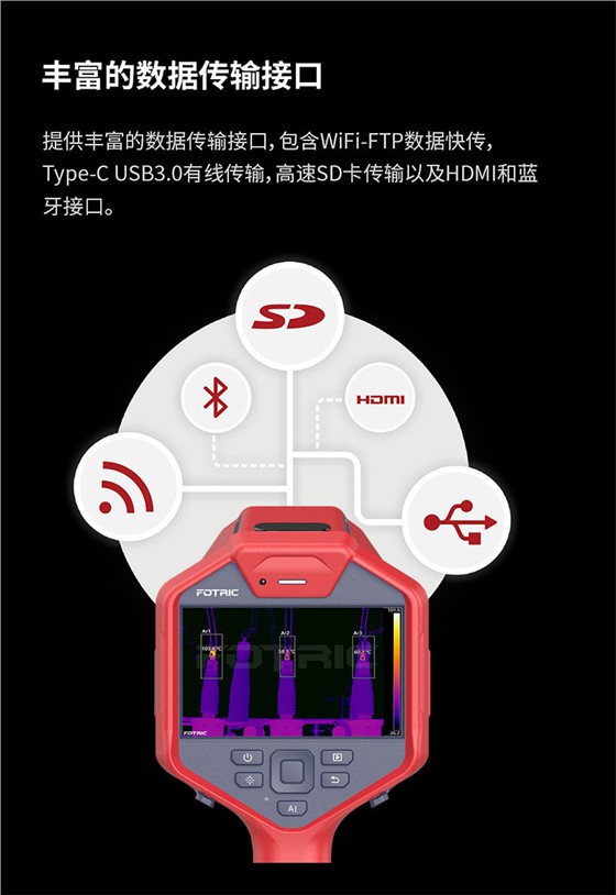 850系列冶金石化專業(yè)級(jí)熱像儀