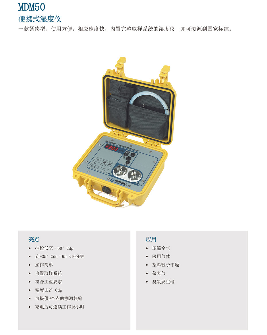 MDM50 便攜式濕度儀