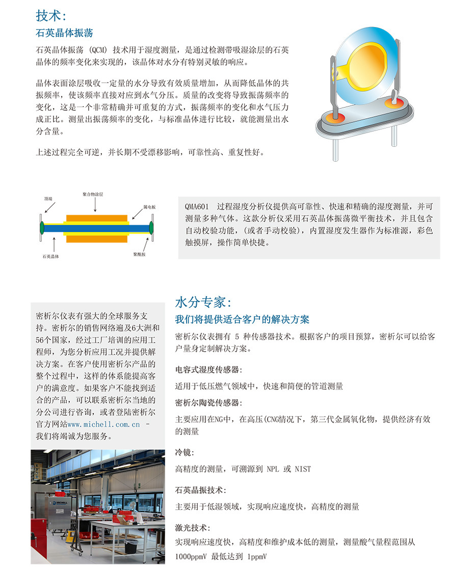 QMA601 過程濕度分析儀