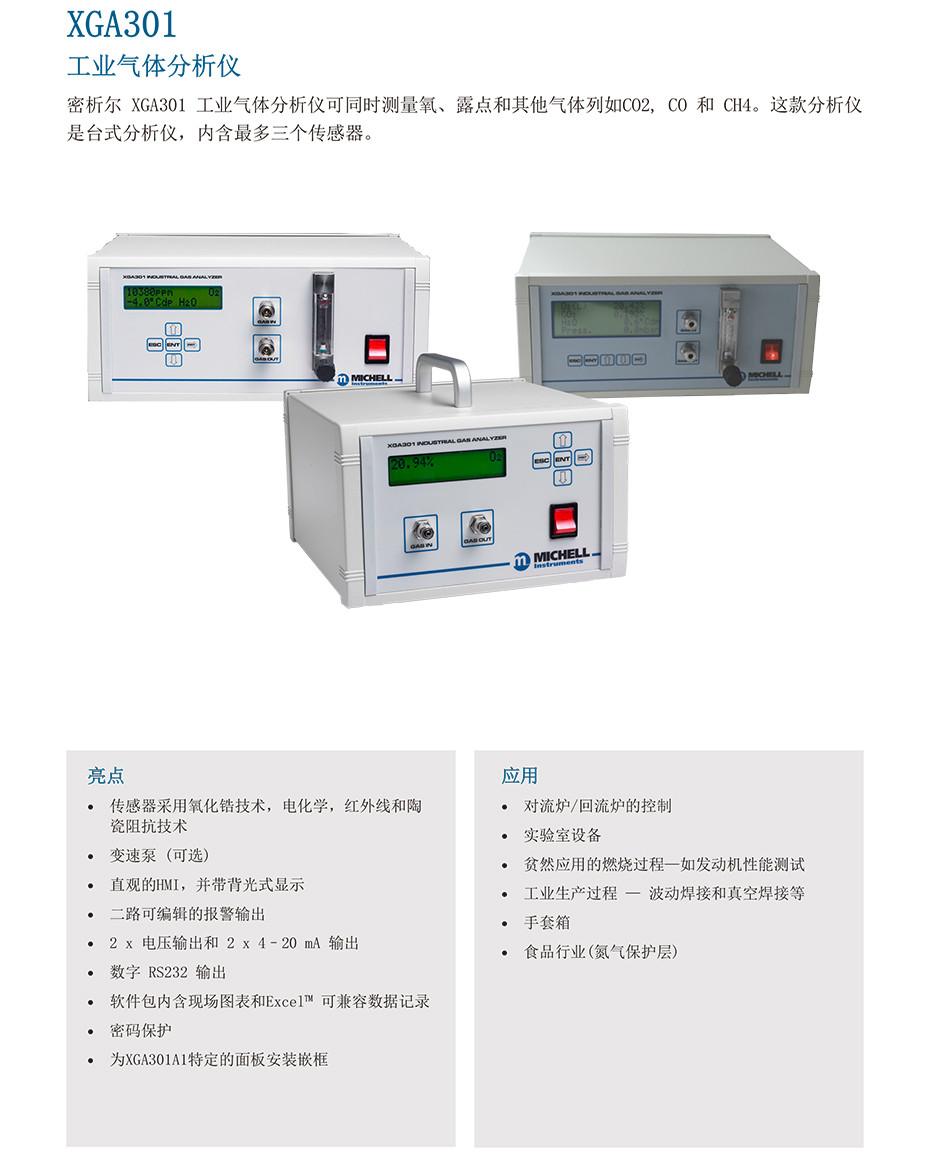 XGA301工業(yè)氣體分析儀